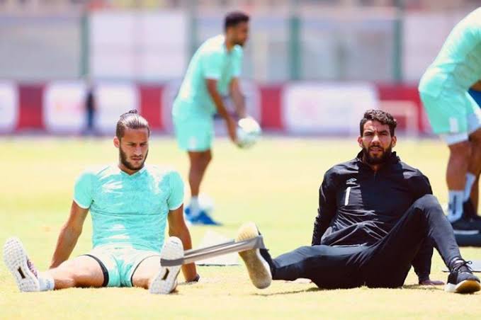 شريف إكرامي - رمضان صبحي - الأهلي