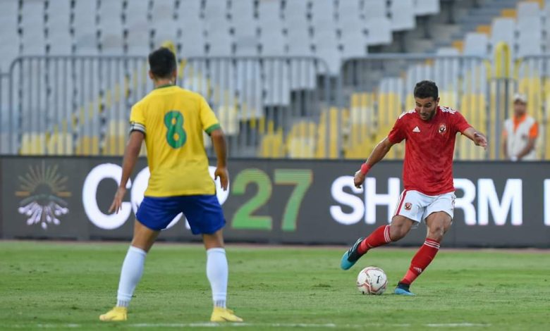 الأهلي والإسماعيلي- الدوري المصري