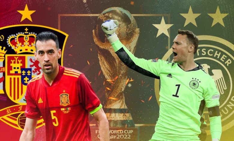 ألمانيا وإسبانيا - كأس العالم 2022