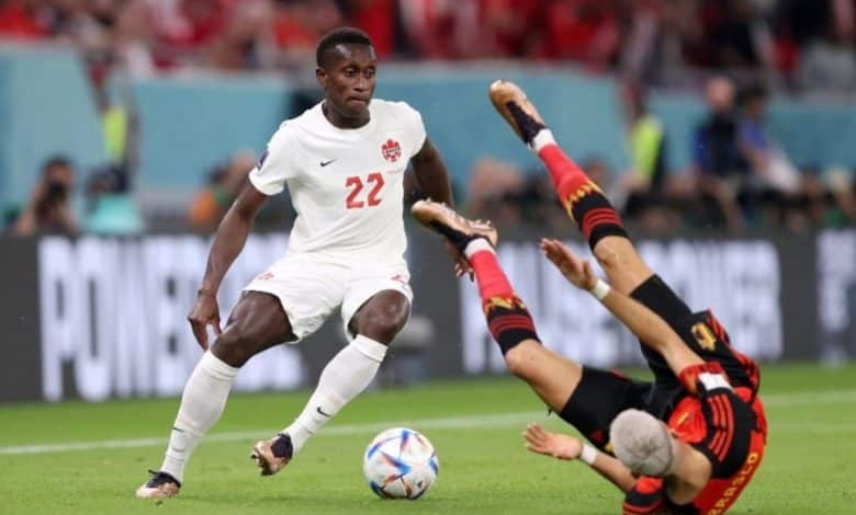 مباراة بلجيكا وكندا في كأس العالم