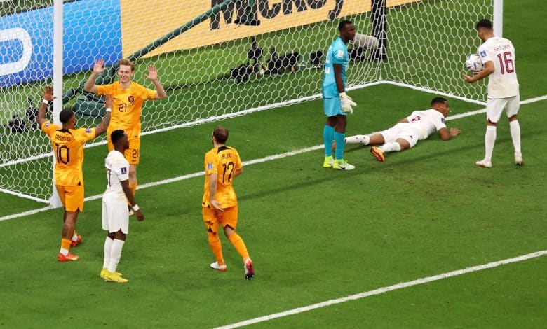 هولندا وقطر - كأس العالم 2022