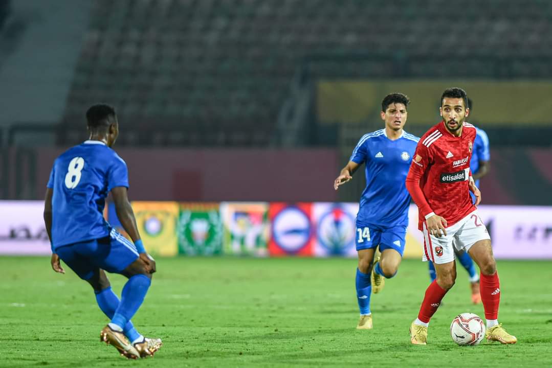 الأهلي وسموحة - الدوري المصري