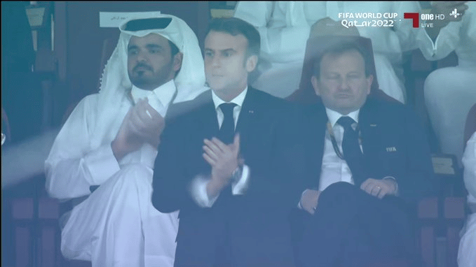 ماكرون - منتخب فرنسا - كأس العالم