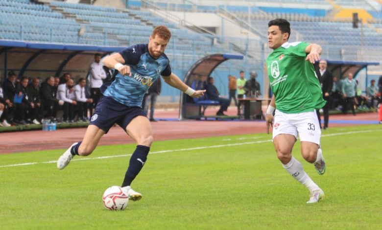 مباراة بيراميدز وغزل المحلة - الدوري المصري