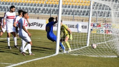 الزمالك وأسوان - الدوري المصري