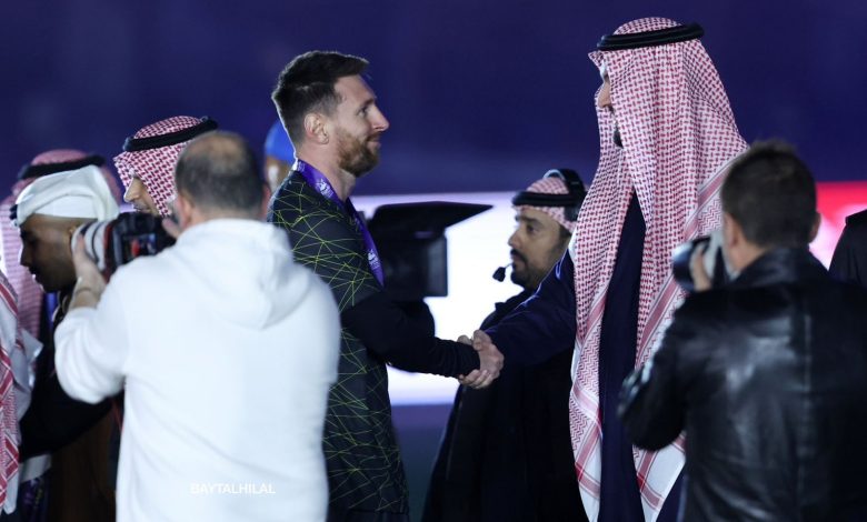 فهد بن نافل - الهلال السعودي - ليونيل ميسي