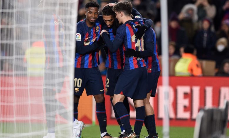 برشلونة - الدوري الإسباني