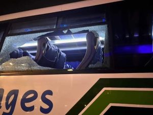 جماهير الترجي تعتدي على حافلة الزمالك