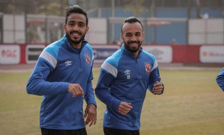 أفشة وكهربا - الأهلي