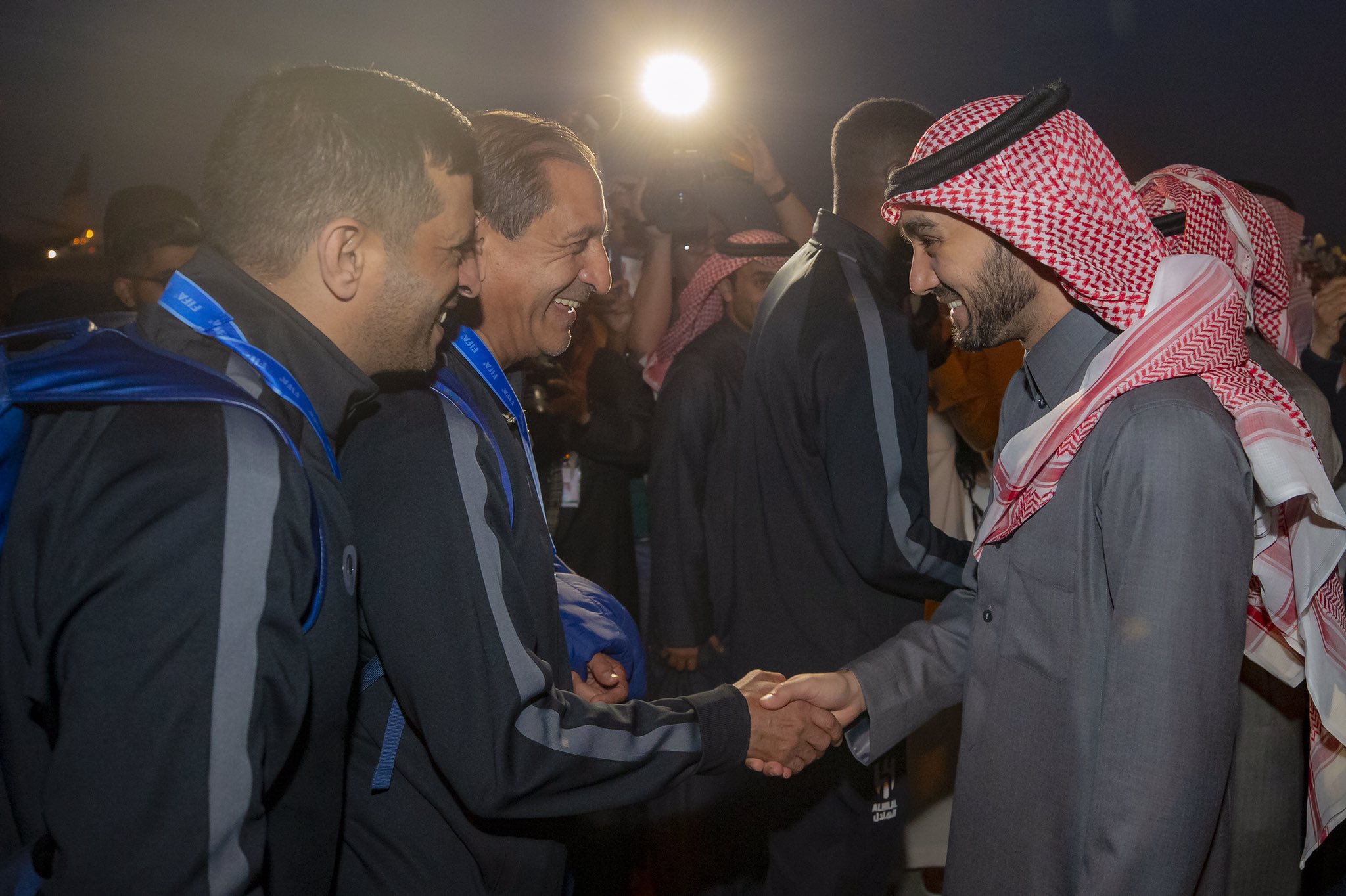 وزير الرياضة السعودي ورامون دياز - الهلال السعودي