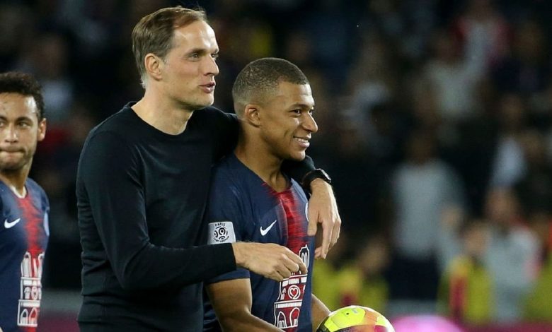 مبابي - توخيل - باريس سان جيرمان