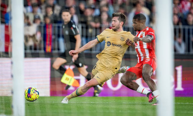 برشلونة وألميريا - الدوري الإسباني