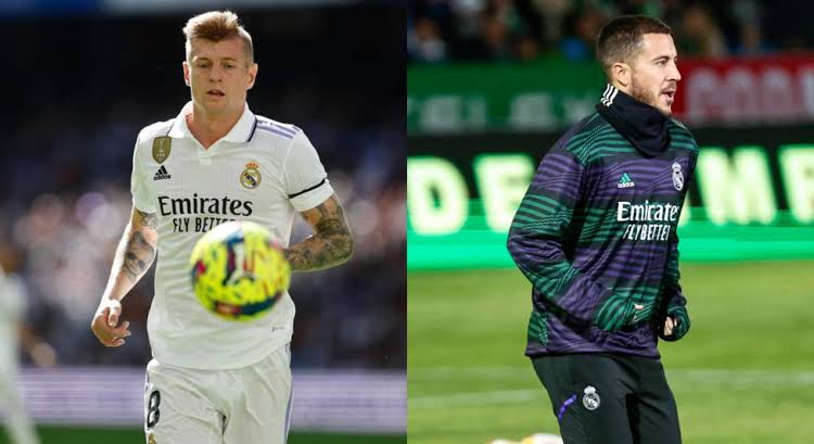 توني كروس - إدين هازارد - ريال مدريد