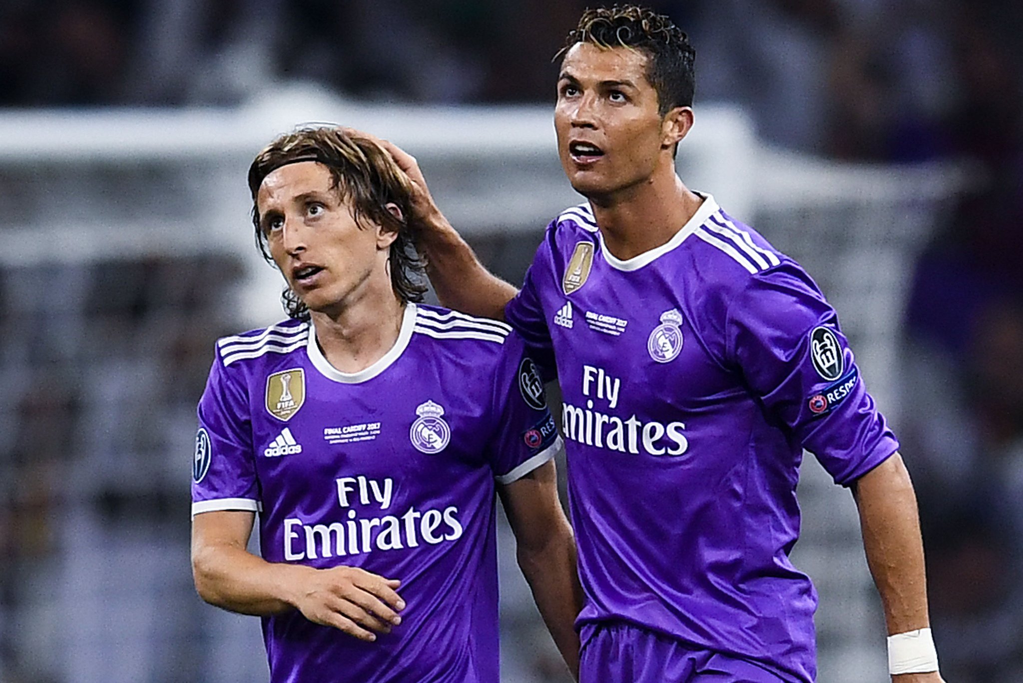 رونالدو ومودريتش