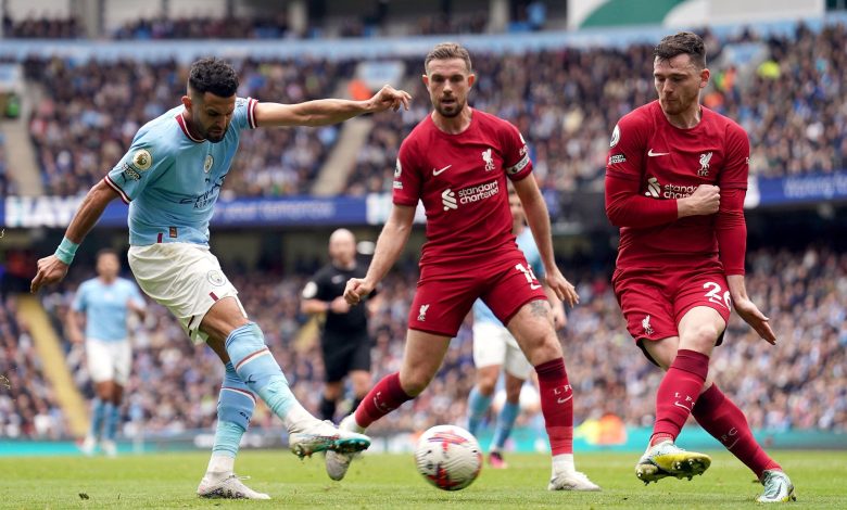 مباراة مانشستر سيتي وليفربول - الدوري الإنجليزي