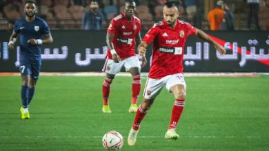 الأهلي وإنبي - الدوري المصري