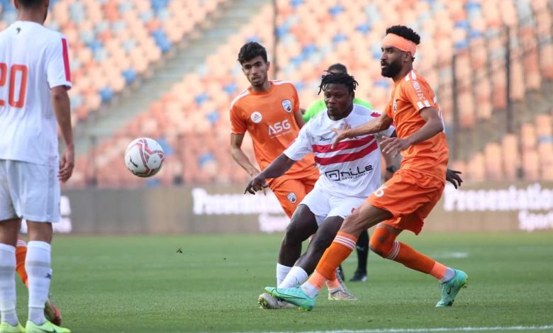 مباراة الزمالك وبروكسي