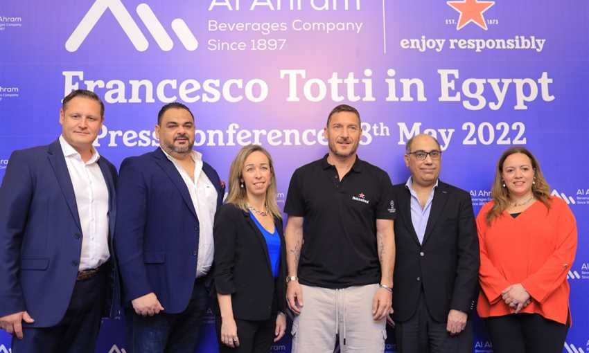 زيارة فرانشيسكو توتي لمصر