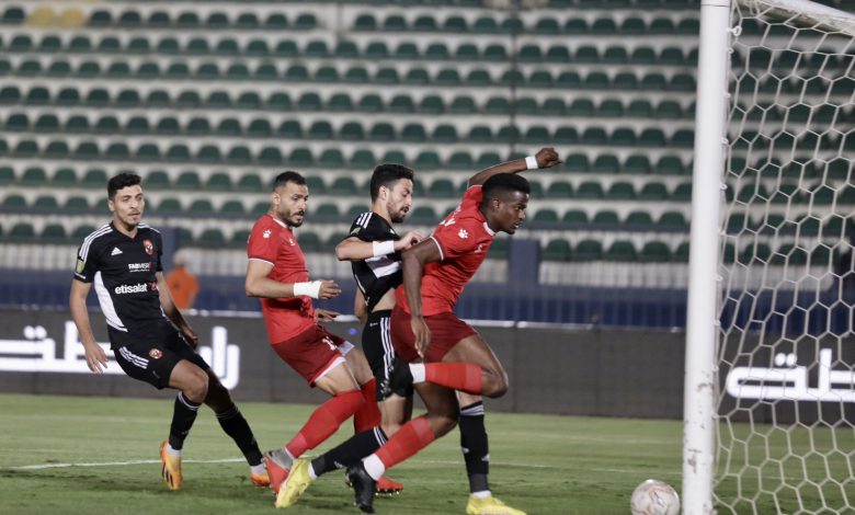 الأهلي وحرس الحدود - الدوري المصري