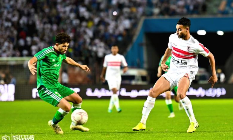 الزمالك والاتحاد السكندري - الدوري المصري