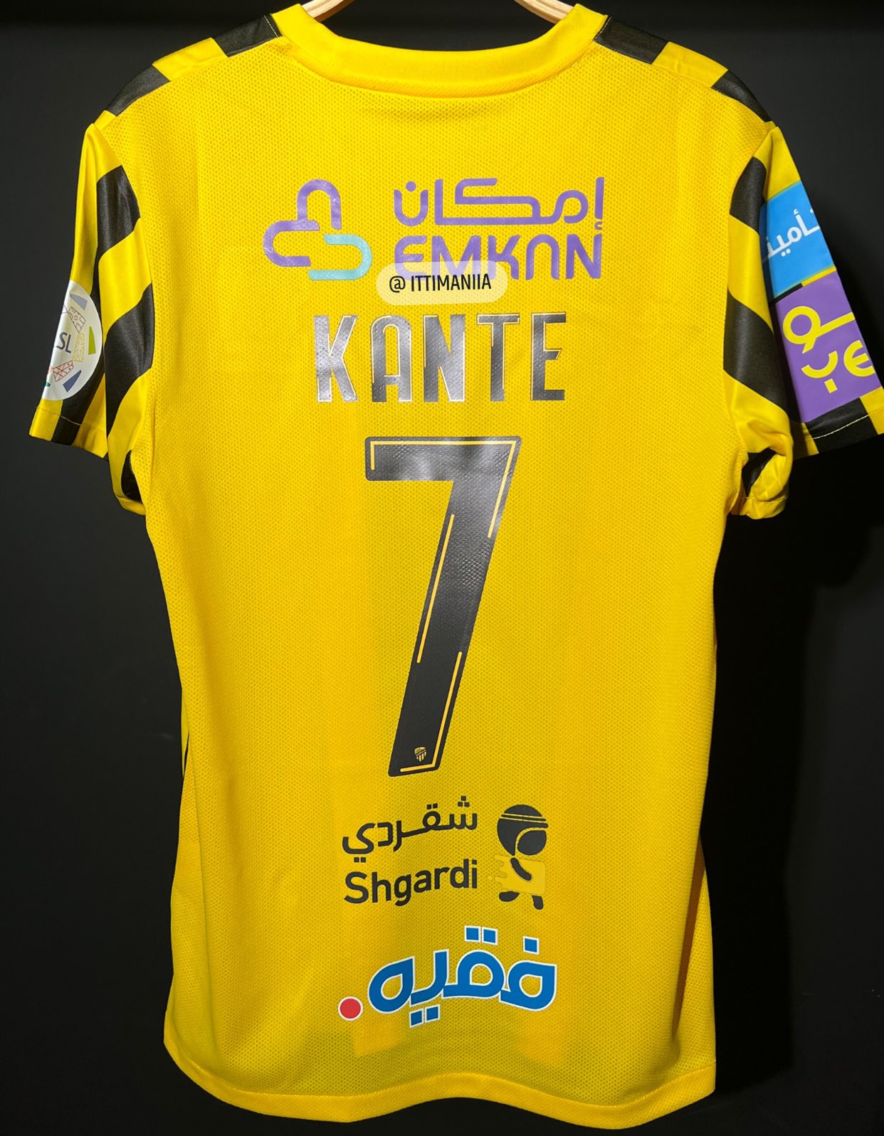 قميص نجولو كانتي مع الاتحاد السعودي