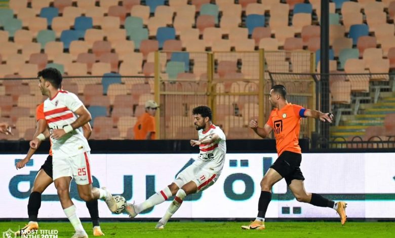 الزمالك والبنك الأهلي - الدوري المصري