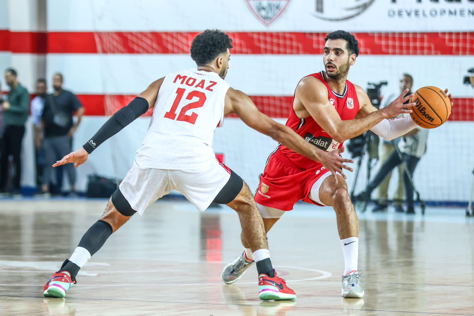 الأهلي ضد الزمالك - دوري مرتبط السلة