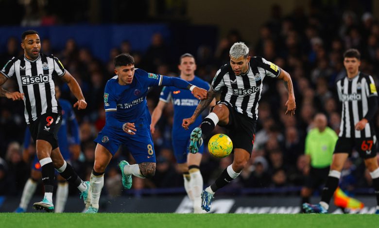 تشيلسي ونيوكاسل يونايتد - كأس رابطة المحترفين الإنجليزية