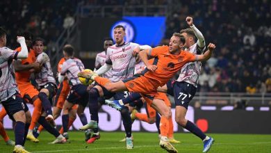 بولونيا ضد إنتر ميلان في كأس إيطاليا