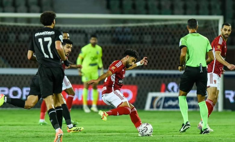 الأهلي وزد إف سي - الدوري المصري