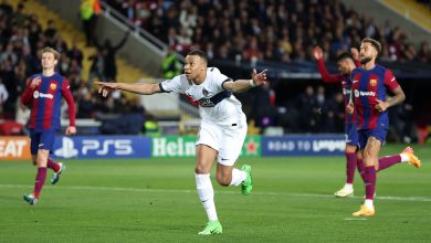 برشلونة وباريس سان جيرمان - دوري أبطال أوروبا