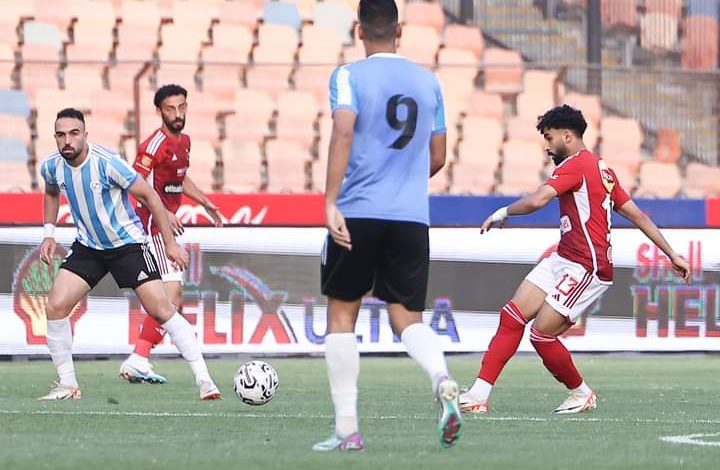 الأهلي ضد الداخلية في الدوري المصري