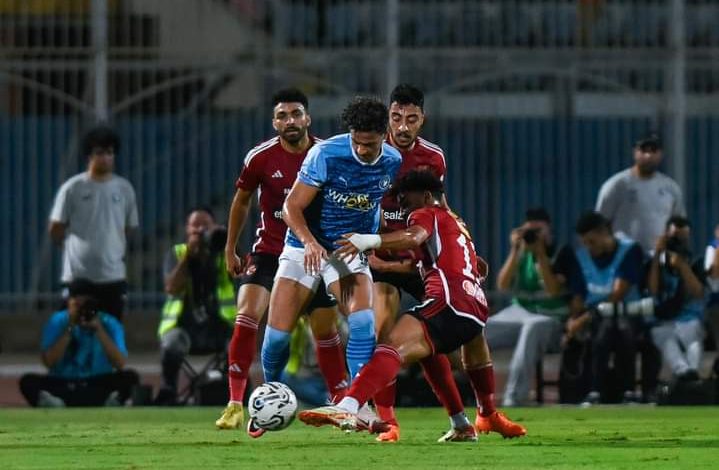 الأهلي ضد بيراميدز في الدوري المصري