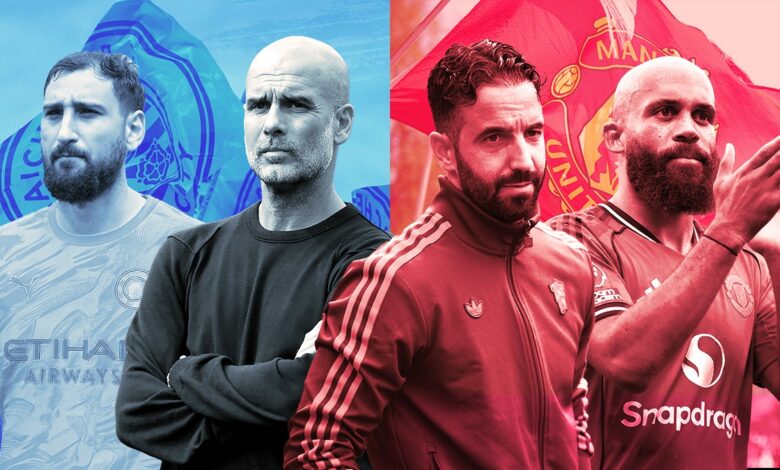 مان سيتي ضد مان يونايتد